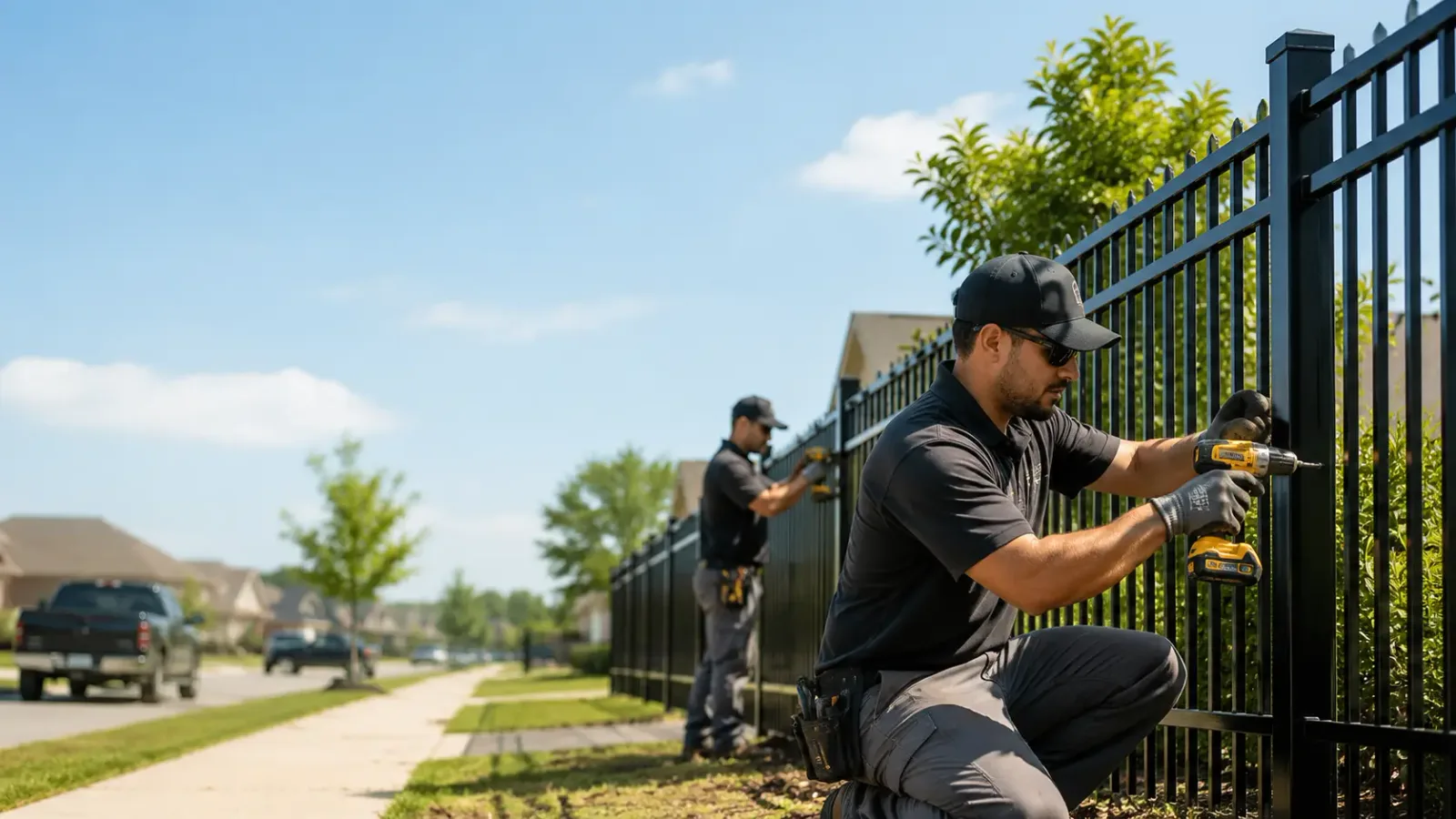 Metal Fence Installation in Maryknoll, NY